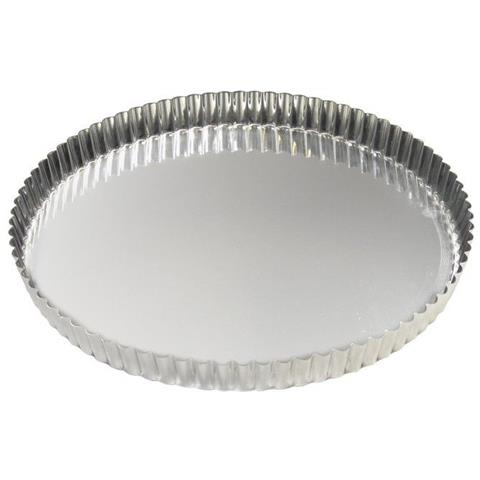 Stampo Per Crostate Rotondo Di Latta - Scanalato - Foto 1