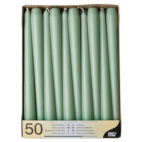 88341 Candela Di Cera Rotondo Verde 50 Pezzo (i) - Foto 1