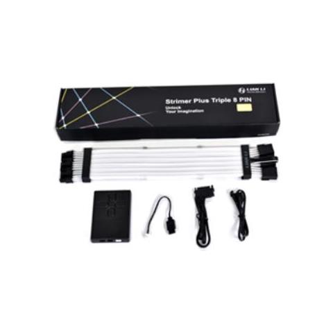 Strimer Plus Cavo di Alimentazione VGA PCIe RGB Triplo a 8 Pin + Telecomando - Foto 2