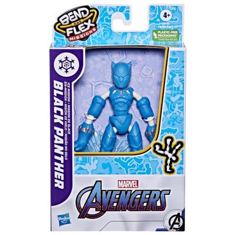 Marvel Avengers Bend N Flex Missions Black Panther Ice Mission - Foto 3