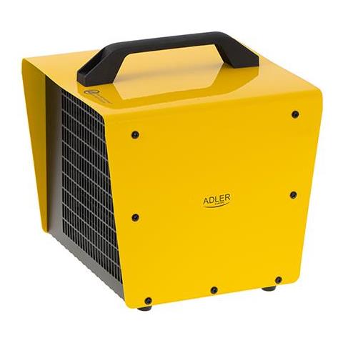 Ad 7740 Stufetta Elettrica Interno Giallo 3000 W Riscaldatore Ambiente Elettrico Con Ventilatore - Foto 3