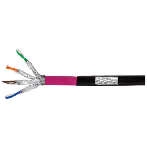 Cpv0081 Cavo Di Rete Nero 50 M Cat7 S /ftp (s-stp) - Foto 1