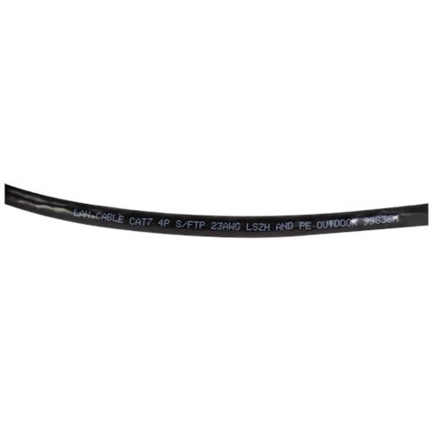 Cpv0081 Cavo Di Rete Nero 50 M Cat7 S /ftp (s-stp) - Foto 3