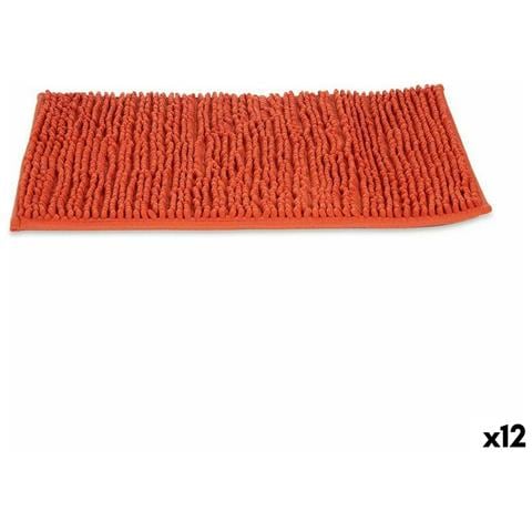 Tappeto Da Bagno Arancio 60 X 40 X 2 Cm (12 Unità) - Foto 1
