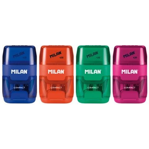 4703116 temperino Temperamatite manuale Blu, Verde, Arancione, Rosa - Foto 2