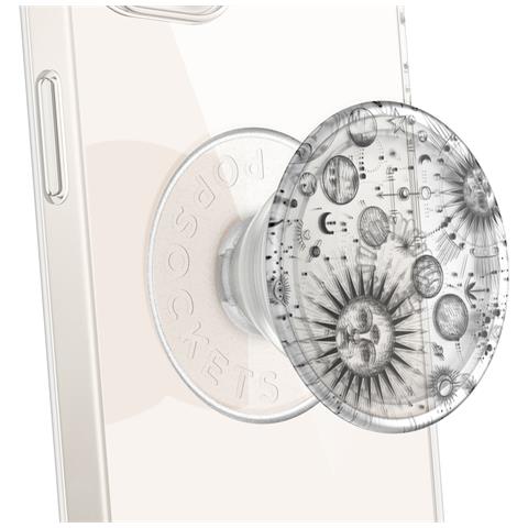 Plantcore Grip Cosmic Sun Supporto Impugnatura Adesiva Ecologica, Trasparente - Foto 1