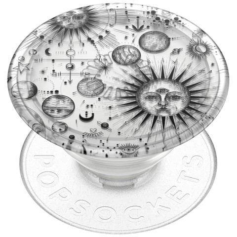 Plantcore Grip Cosmic Sun Supporto Impugnatura Adesiva Ecologica, Trasparente - Foto 2