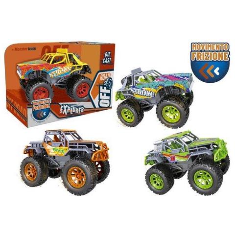 Monster Truck Off Road Con Frizione 42532 Big Road Assortito - Foto 1