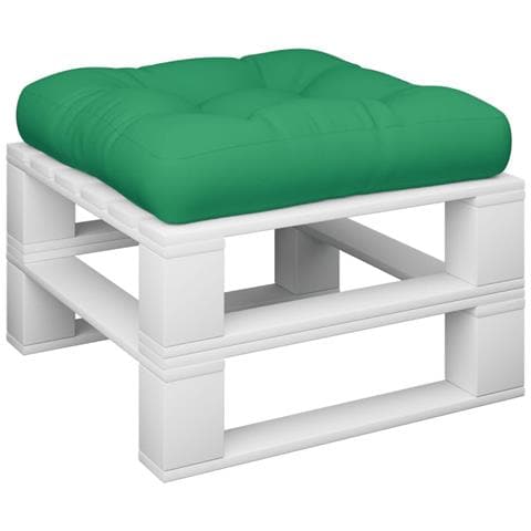 Cuscino Per Pallet Verde 60x60x12 Cm In Tessuto - Foto 3