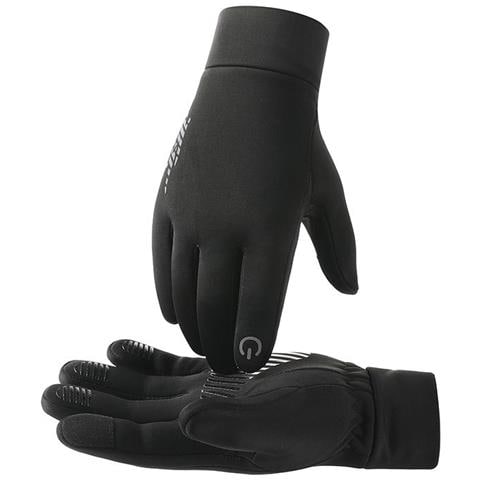 Guanti Caldi - Guanti Invernali Touchscreen Per Ciclismo, Guida Black L - Foto 4