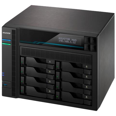 AS6508T NAS Tower Intel Atom® C3538 8 GB DDR4 0 TB ADM Nero - Foto 7