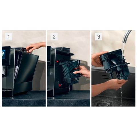 Macchina da Caffè Espresso Automatica TQ907D03 EQ. 900 Serbatoio 2.3 Lt. Potenza 1500 Watt Colore Argento Acciaio Inox - Foto 4