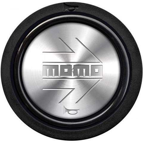 Pulsante Clacson Argento-cromato - Foto 1