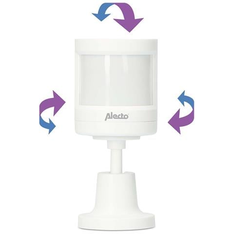 Smart-motion10 Rilevatore Di Movimento Intelligente Zigbee Ip20, Bianco - Foto 2