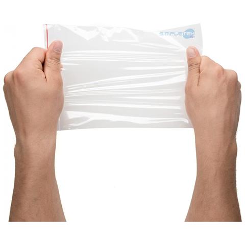 1000 X Bustine Sacchetti Trasparenti Con Zip Richiudibili 4cm X 6cm 40mm 60mm - Foto 1