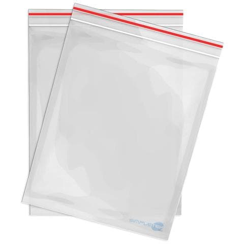 1000 X Bustine Sacchetti Trasparenti Con Zip Richiudibili 4cm X 6cm 40mm 60mm - Foto 2