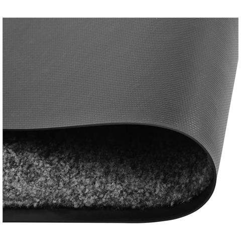 Lusso Casadino -  Zerbino Lavabile Antracite 120x180 Cm - Foto 1