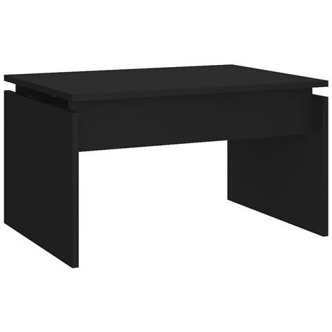 Lusso Casadino -  Tavolino Da Salotto Nero 68x50x38 Cm Legno Multistrato - Foto 1