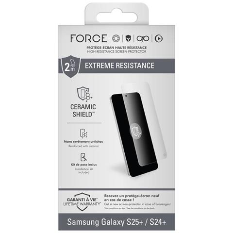 Pellicola Protettiva Per Galaxy S24 Plus /s25 Plus 10h Ceramic Shield, Trasparente - Foto 2