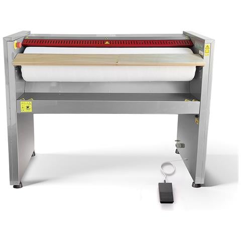 Stiratrice a Rullo Professionale MG06 M Mangano da Stiro Biancheria Piana Federe Lenzuola Copriletti Asciugamani Tende Tovaglie Tovaglioli Rullo 120x25 cm Elettronica Efficienza A++ Garanzia 5 Anni - Foto 1