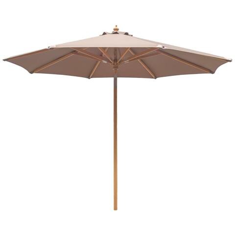 Ombrellone Da Giardino Austin - Marrone - Poliestere - 300x300x200 Cm - Foto 1