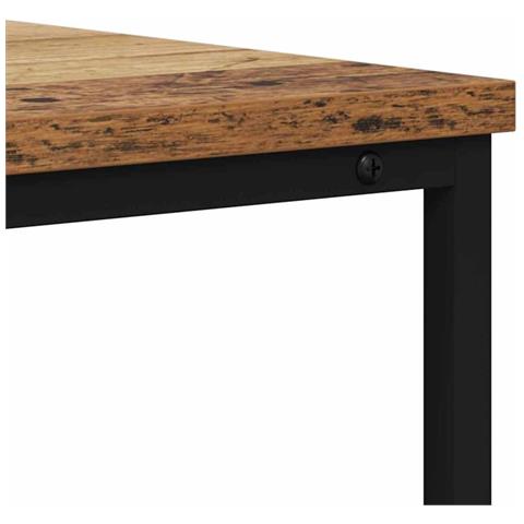 Tavolo consolle con cassetto Legno vecchio 100 x 40 x 75 cm - Foto 9