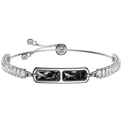 Elegante Smart Bracelet Fitness Tracker Con Monitoraggio Frequenza Cardiaca E Sonno - Nero Diamante & Bianco Diamante - Foto 2