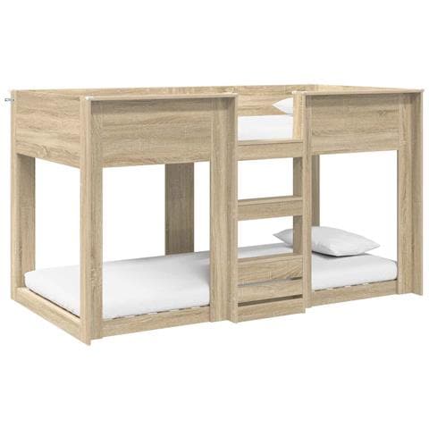 Letto a Castello per Bambini Rovere Sonoma 90 x 200 cm - Foto 1