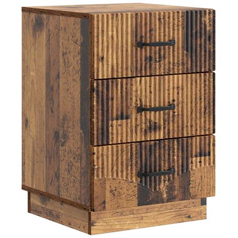 Armadio da Notte con cassetto Legno antico 43 x 41 x 63,5 cm - Foto 1