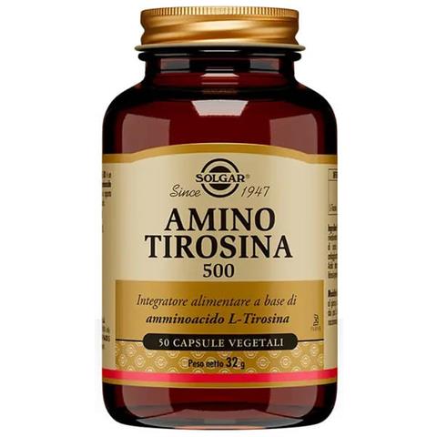 Amino Tirosina 500 50 Capsule Vegetali - Foto 1