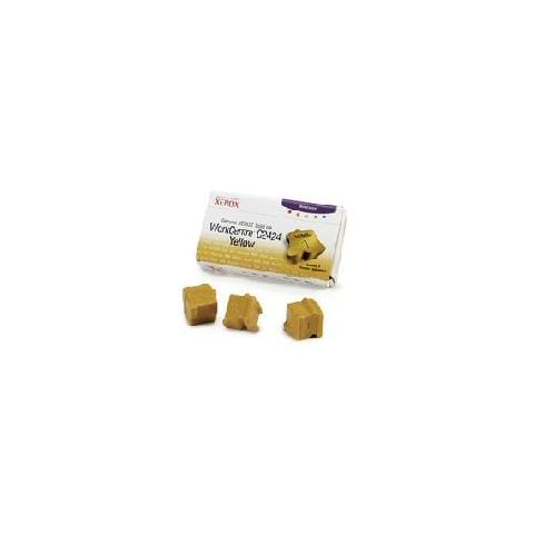 108R00662 Cartuccia Ink Originale Gialla Per Xerox WorkCentre C2424 Capacità 3400 Pagine Confezione 3 pezzi - Foto 1