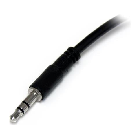 Cavo splitter stereo slim - Maschio 3,5 mm a 2 femmina 3,5 mm - Foto 2