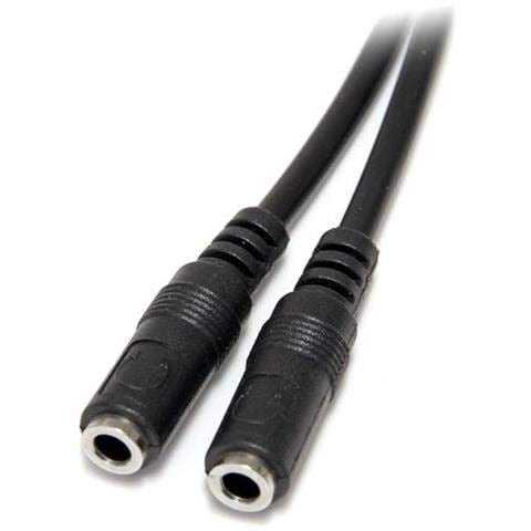 Cavo splitter stereo slim - Maschio 3,5 mm a 2 femmina 3,5 mm - Foto 3