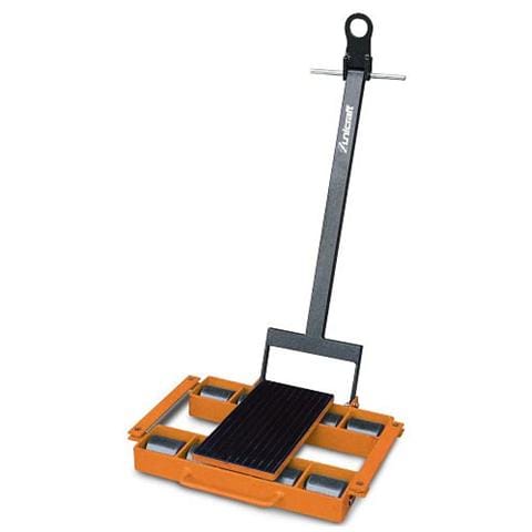 Pattini A Rulli Modello TF 6 Con Timone - Portata 6 T - Dimensioni 640x354x115 Mm - Foto 1