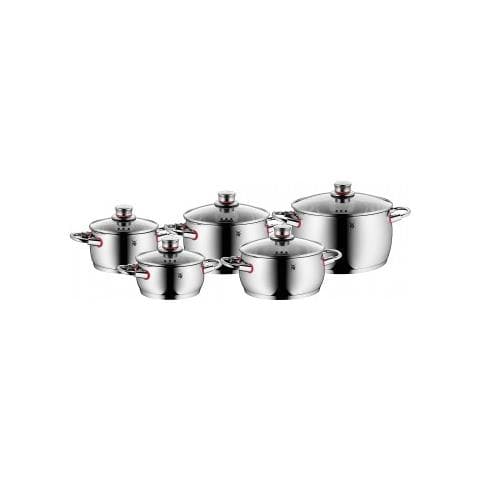 Set Pentole 5 pezzi in acciaio inox 18/10 serie Quality One - Foto 10