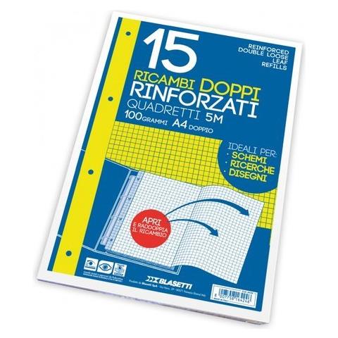 Ricambi Rinf Doppi A4 5m 15ff 100gr - Foto 1