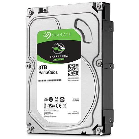 Hard Disk Interno BarraCuda 3 TB 3.5" Interfaccia Sata III 6 Gb / s Buffer 256 MB - Foto 2
