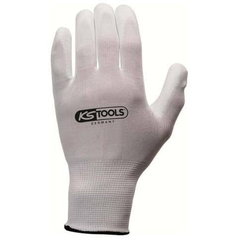 12 Paia Guanti Da Lavoro Taglia Xxl Bianchi 310.0460 - Foto 5