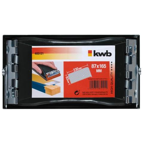 Kwb 485121 Blocco Per Levigatura Flessibile Levigatrice Manuale - Foto 3