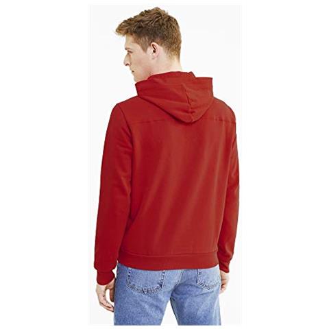 Atletica Leggera Con Cappuccio Fl, Felpa Uomo, Rosso, S - Foto 2
