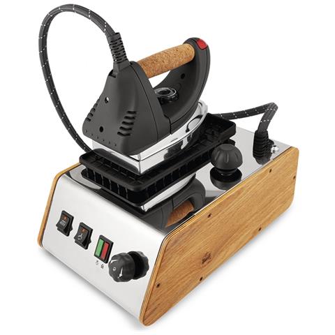 Esseventi 25 105 Ferro Da Stiro A Caldaia 1300 W 1 L Alluminio Nero Acciaio - Foto 1