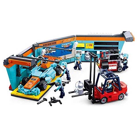 Sl95625 - Kit Da Gioco Per Auto Da Corsa (543 Pezzi) [ m38-b0765] , Set Da Gioco, Mattoni, Auto Da Corsa, Con Personaggio Di Gioco, Car Club - Foto 1