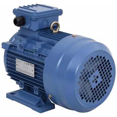 Motore Elettrico Trifase in Alluminio 4kW / 5,5HP 2 Poli 2840 RPM - Foto 1