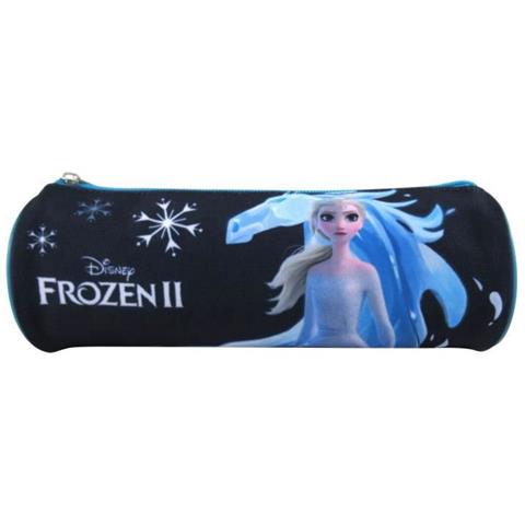 The Snow Queen Kit Scuola Rotondo 1 Scomparto Bambino Blu Navy - Foto 1