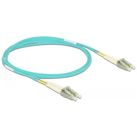 Cavo in fibra ottica LC > LC Multimode OM3 2 m - Foto 1