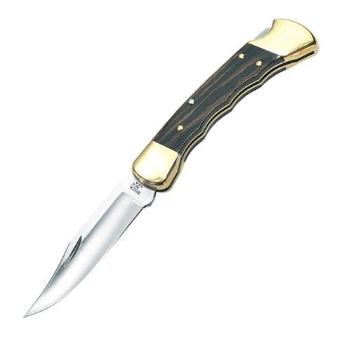 Folding Hunter, 12,4 cm, 205g, Acciaio inossidabile, 420HC, Legno, Legno - Foto 1