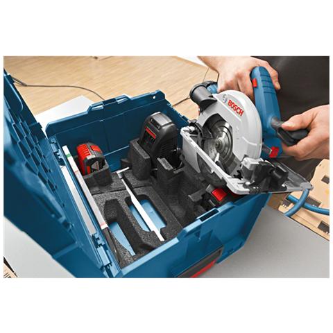 Sega circolare a batteria Professional 18V System GKS 18V-57 G (lama Ø: 165 mm, profondità di taglio: 57 mm, senza batterie e caricatore, in L-Boxx) - Foto 4