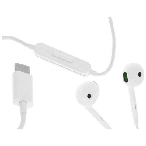 Auricolare Originale Stereo Ergonomico Mh147 Usb-c White Bulk - Foto 2