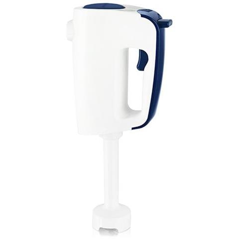 HMS-113257.2 Handmixer-Set mit revolutionärem 1-Finger-Speed-Control, Weiß /Blau - Foto 2