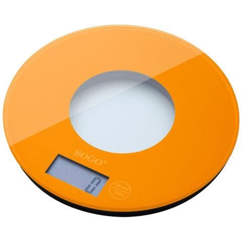 Bilancia Elettronica In Vetro Colore Arancione - Foto 2